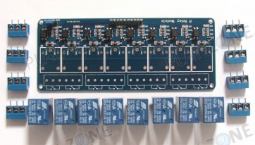 8-Kanal Relais Modul Karte 5V / 30 VDC KIT