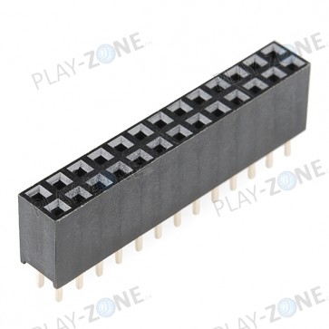 Buchsenleiste 2x13Pin, Rastermass 2.54mm
