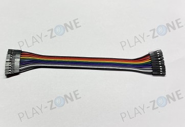 Jumperkabel (15cm) F/F 10 Stk. - 24AWG