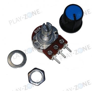 Dreh-Potentiometer B10K mit Drehknopf