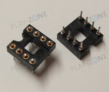 IC Sockel Präzision 8Pol 0.3"