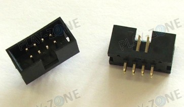 Stiftleiste 2x4 Polig DIN 41651 RM 2.54mm