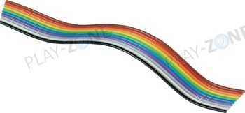 Flachbandkabel 10Polig RM1.27 