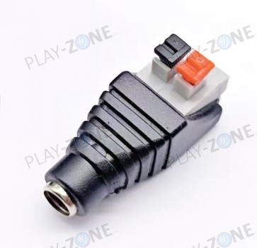DC-Hohlbuchse 5,5 × 2,1 mm (weiblich) – lötfreier Netzteilanschluss