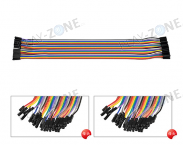 Jumperkabel (40cm) F/F 40 Stk.