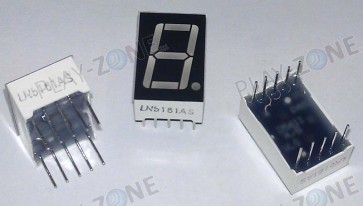 7-Segment Display Rot Com. Cathode 1 Zeichen 14mm