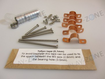 MakerBeam Hinge bearings