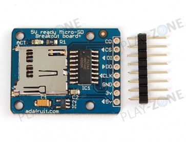 Adafruit MicroSD card breakout board+