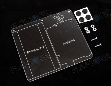 Adafruit Plastic mounting plate for breadboard and Arduino