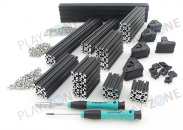 OpenBeam Precut Kit Black Anodised