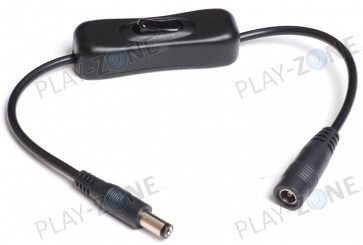 Power-Schalter mit DC-Stecker/-Buchse