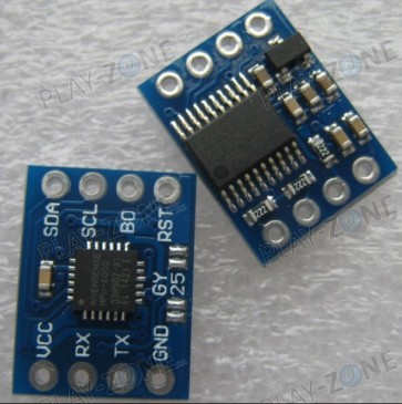 GY MPU-6050 Accelerometer mit I2C und Serial