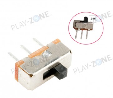 Mini Schiebe Schalter / Slide Switch - ON/ON - Griffhöhe 2mm