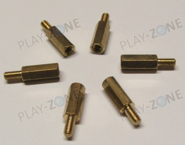Abstandsbolzen M3 / 12mm / Innen- und Aussengewinde
