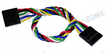 Verbindungskabel F/F 6Pin 20cm - 24AWG