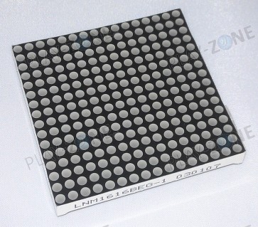 16x16 Matrix / Grün, 64x64mm