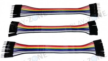 Jumperkabel / Verbindungskabel (15cm) 30 Stk. - 24AWG