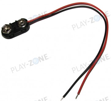 9V-Batterien Clip (Plastik) 