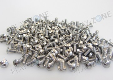 MakerBeam Bag of M3 bolts with serrated head bottom, 6mm