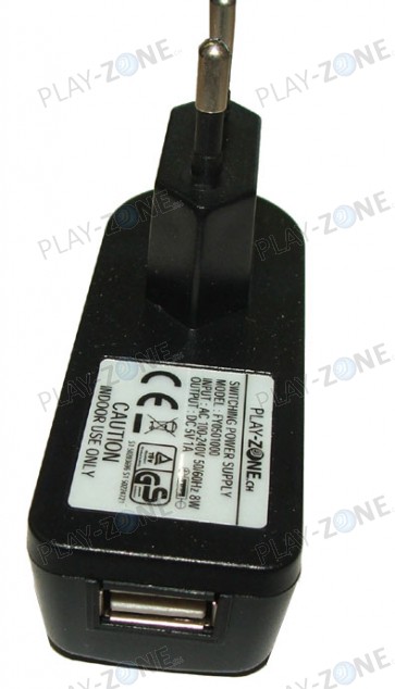 Netzteil AC/DC-Adapter 5V DC / 1000mA - USB