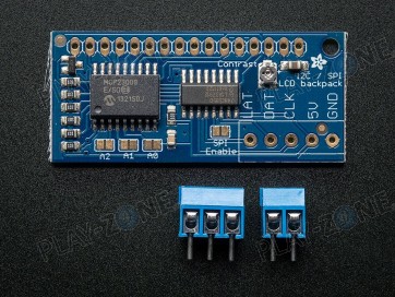 Adafruit i2c / SPI character LCD backpack