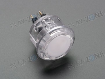 Arcade Button 30mm - Weiss Transparent