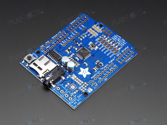Play-Zone.CH Adafruit Music Maker MP3 Shield for Arduino (MP3/Ogg/WAV...)