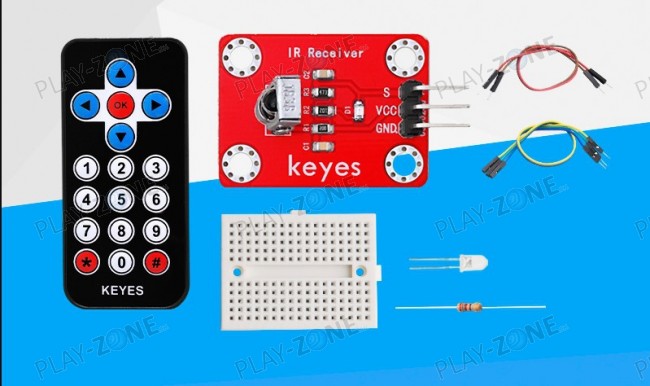 Play-Zone.CH Keyes IR Reception Remote Control Kit