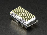 Adafruit 0.8" (2cm) 8x16 LED Matrix FeatherWing Kit - Weiss