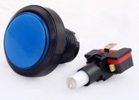 Arcade Button 46mm - Beleuchtet - Blau