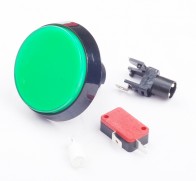 Big Dome Push Button 60mm - Grün