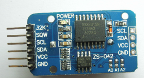 Combo-Breakout mit DS3231 (Temperatur/Zeit) + 24C32 (Memory)