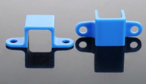 Micro Metal Gearmotor Bracket Extended Blue