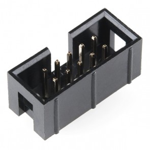 Stiftleiste 2x5 Polig DIN 41651 RM 2.54mm