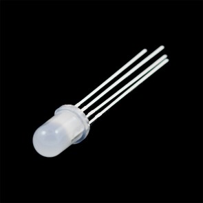 RGB LED Diffuse 5mm / 4 Pin / Common Cathode