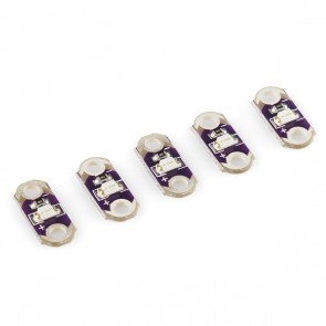 LilyPad LED Weiss (5 Stk.)