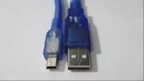 HiSpeed USB Kabel 2.0 A -> Mini 5-Pin 150cm Blau
