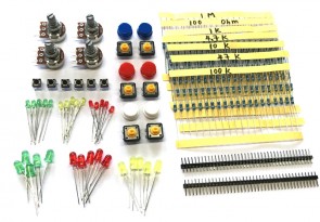 Bauteile Starter Set Basic für FPGA oder Arduino Projekte - 194 Teile
