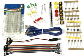 Bauteile Starter Set Basic für FPGA oder Arduino Projekte - 93 Teile 