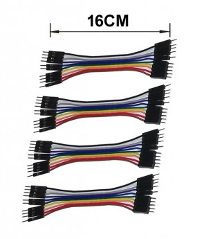 Jumperkabel 40 Stk. M/M - 15CM - 24AWG