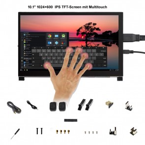MPI 10.1" 1024×600  IPS TFT-Screen mit Multitouch