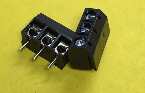 Printklemme mit Schraubanschluss, 5mm / 3Pin / Schwarz