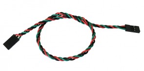 Verbindungskabel F/F 3Pin 30cm - 24AWG