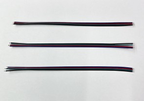12 Stk. Lötkabel, fertig abisoliert und verzinnt. 20cm  - 22AWG