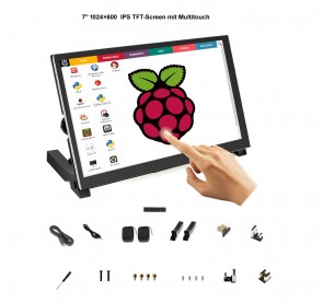 MPI 7" 1024×600  IPS TFT-Screen mit Multitouch