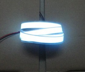 EL Tape 10mm / Weiss/ Ein Meter