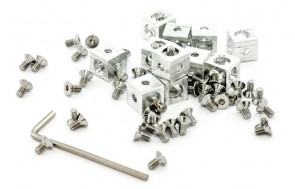 MakerBeam Corner Cubes (12 Stk. inkl. Zubehör)