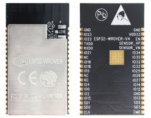 Espressif ESP32-WROVER PCB Board Antenne 4MB SPI flash und 4MB PSRAM 
