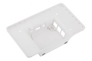 Mini-PC Gehäuse für Pi 2/3 + Pi LCD-Touchscreen / Weiss