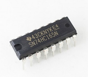 TI 8-Bit Parallel-In/Serial-Out Shift Register - 74HC165N